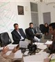 نشست رئیس مرکز بهداشت شهرستان کرمان باجانشین معاون اجتماعی  نیروی انتظامی