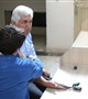 برپایی ایستگاه ثابت کنترل فشارخون در ستاد مرکز بهداشت شهرستان کرمان