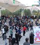 ورزش صبحگاهی  بمناسبت هفته ایدز .