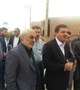 بازدید دکتر زاهدی و فرماندار کرمان از پروژه خانه بهداشت شاهرخ آباد